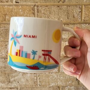 Starbucks Miami Been There Series Across The Globe Collection Coffee Tea Mug